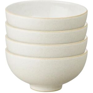 Denby Impression Cream Rice Bowls Set of 4 Dishwasher Microwave Safe Crockery Ceramic Stoneware Tableware Denby Impression Cream Rice Bowls Set of 4 Dishwasher Microwave Safe Crockery Ceramic Stoneware Tableware