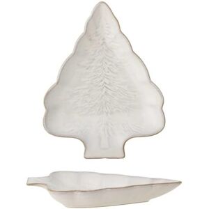 Bloomingville Winter Christmas Tree Serving Plate Bloomingville Winter Christmas Tree Serving Plate