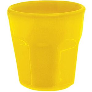 Excelsa Trendy Coffee Cup 80 ml, Ceramic 6x6x6.3 cm yellow Excelsa Trendy Coffee Cup 80 ml, Ceramic 6x6x6.3 cm yellow