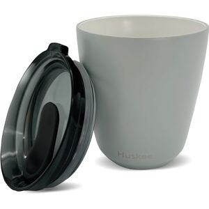 HUSKEE 8oz Stainless Steel Coffee Cup Reusable, Stackable & Insulated Cup with Lid No Spill Ceramic-Lined Travel Cups for Hot Drinks, Gift for Coffee Lovers & On-The-Go Slate HUSKEE 8oz Stainless Steel Coffee Cup Reusable, Stackable & Insulated Cup with Lid No Spill Ceramic-Lined Travel Cups for Hot Drinks, Gift for Coffee Lovers & On-The-Go Slate