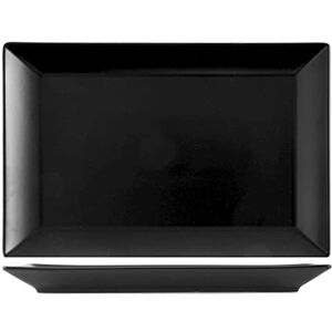 H&H 6 Plates Stoneware Osaka Black Rectangular 30x20 cm H&H 6 Plates Stoneware Osaka Black Rectangular 30x20 cm