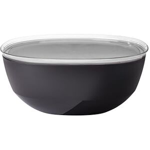 Mepal Serving Bowl with lid Silueta Dishwasher & Microwave Resistant Salad Bowl Tapas Bowls Tableware 5000 ml Nordic Black Mepal Serving Bowl with lid Silueta Dishwasher & Microwave Resistant Salad Bowl Tapas Bowls Tableware 5000 ml Nordic Black