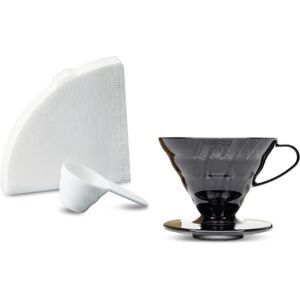 HARIO V60 Coffee Dripper Set Transparent Black (Size 01) HARIO V60 Coffee Dripper Set Transparent Black (Size 01)