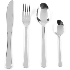 Salter COMBO-5320 Bakewell 72-Piece Cutlery Set – Stainless Steel Silverware, Flatware Service for 18, Includes Knives, Forks, Tablespoons and Teaspoons, Dishwasher Safe Tableware Set, Mirror Polished Salter COMBO-5320 Bakewell 72-Piece Cutlery Set – Stainless Steel Silverware, Flatware Service for 18, Includes Knives, Forks, Tablespoons and Teaspoons, Dishwasher Safe Tableware Set, Mirror Polished