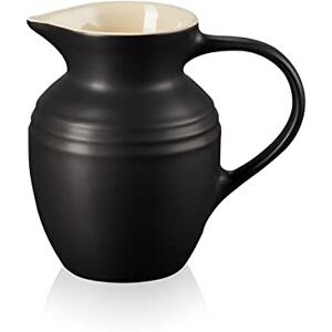 LE CREUSET Stoneware Breakfast Jug, 600 ml, 550 g, Matte Black, 70903060000002 LE CREUSET Stoneware Breakfast Jug, 600 ml, 550 g, Matte Black, 70903060000002