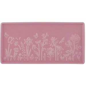 Mason Cash In the Meadow Rectangular Platter 30cm Stoneware Serving Plate, Embossed Floral Design – Ideal for Cakes, Meats, Bread, and Party Nibbles – Microwave & Dishwasher Safe Mason Cash In the Meadow Rectangular Platter 30cm Stoneware Serving Plate, Embossed Floral Design – Ideal for Cakes, Meats, Bread, and Party Nibbles – Microwave & Dishwasher Safe