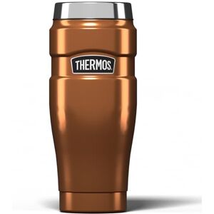 Thermos Stainless King Travel Tumbler & Multi- Purpose Flask- 470ml Insulated Hot & Cold Water Bottle for Daily Commute & Weekend Adventures Sleek Design in Copper, 5-Year Durability Thermos Stainless King Travel Tumbler & Multi- Purpose Flask- 470ml Insulated Hot & Cold Water Bottle for Daily Commute & Weekend Adventures Sleek Design in Copper, 5-Year Durability