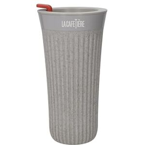 La Cafetière 'The Beanie' Reusable Coffee Cup, Insulated Travel Cup with Comfortable Grip and Leak-Proof, 9% Recycled Coffee Husk, 45ml La Cafetière 'The Beanie' Reusable Coffee Cup, Insulated Travel Cup with Comfortable Grip and Leak-Proof, 9% Recycled Coffee Husk, 45ml