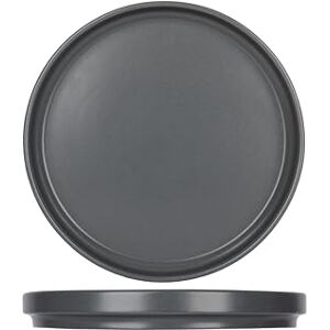 Cosy & Trendy D19.5cm Gray Dessert Plates Set of 6 - Dessert Plates Cosy & Trendy D19.5cm Gray Dessert Plates Set of 6 - Dessert Plates
