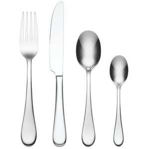 Oneida Icarus 24 Piece Cutlery Set Stainless Steel Cutlery Set for 6, Heavy Weight & Mirror Finish, Rust Resistant & Dishwasher Safe Flatware, Silver Oneida Icarus 24 Piece Cutlery Set Stainless Steel Cutlery Set for 6, Heavy Weight & Mirror Finish, Rust Resistant & Dishwasher Safe Flatware, Silver