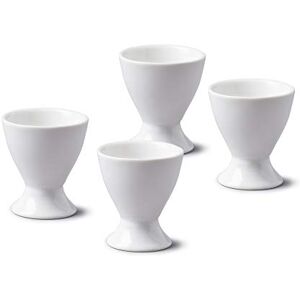 WM Bartleet & Sons 1750 TSET90 Traditional Porcelain Set of 4 Single Egg Cups – White WM Bartleet & Sons 1750 TSET90 Traditional Porcelain Set of 4 Single Egg Cups – White