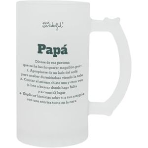 Mr. Wonderful Mr.Wonderful-Definition Papa Beer Mug, Multicolor (2504020303W0ESP) Mr. Wonderful Mr.Wonderful-Definition Papa Beer Mug, Multicolor (2504020303W0ESP)