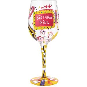 Lolita Glass Birthday Multicolored 22.5cm - Wine Glass Lolita Glass Birthday Multicolored 22.5cm - Wine Glass