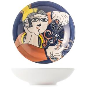 H&H Picasso Soup Plates - 21 cm - Durable, Artistic Gift H&H Picasso Soup Plates - 21 cm - Durable, Artistic Gift