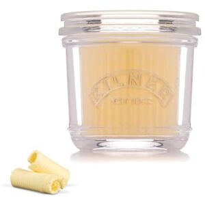 Kilner Glass Butter Crock 200ml Glass Butter Keeper with Water-Seal Lid, Classic French Butter Bell Style, Keeps Butter Fresh & Spreadable at Room Temperature Kilner Glass Butter Crock 200ml Glass Butter Keeper with Water-Seal Lid, Classic French Butter Bell Style, Keeps Butter Fresh & Spreadable at Room Temperature