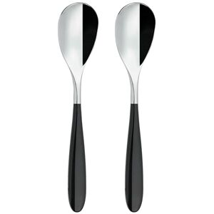Grunwerg Yin & Yang Dessert Spoons 2DS650BK, 18/10 Stainless Steel, Set of 2, Black Grunwerg Yin & Yang Dessert Spoons 2DS650BK, 18/10 Stainless Steel, Set of 2, Black