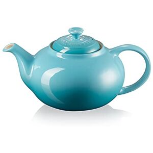 LE CREUSET Stoneware Classic Teapot, 1.3 litres, Serves 3-4 Cups, Caribbean LE CREUSET Stoneware Classic Teapot, 1.3 litres, Serves 3-4 Cups, Caribbean