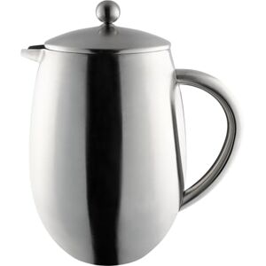 Grunwerg Bellied Cafetiere - Double Wall, Satin Finish Grunwerg Bellied Cafetiere - Double Wall, Satin Finish