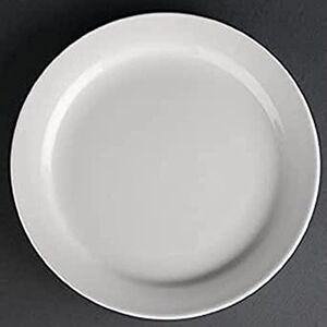 Olympia Athena Narrow Rimmed Plates 165mm/6 1/2" (12 Pack) Catering Dinnerware, Serving Dishes CF360 Olympia Athena Narrow Rimmed Plates 165mm/6 1/2" (12 Pack) Catering Dinnerware, Serving Dishes CF360