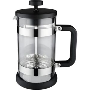Café Olé Moderno Cafetière, French Press coffee maker, stainless steel mesh filter, robust glass body with heat resistant plastic handle, Black, 350ml (3 cups, 1 mug) Café Olé Moderno Cafetière, French Press coffee maker, stainless steel mesh filter, robust glass body with heat resistant plastic handle, Black, 350ml (3 cups, 1 mug)