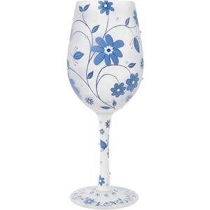 Enesco Lolita Chinoiserie Charm Wine Glass Drinking Glasses Enesco Lolita Chinoiserie Charm Wine Glass Drinking Glasses