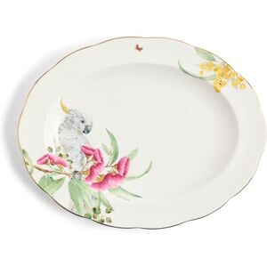 Royal Albert Miranda Kerr Australiana Serving Platter 33cm 13in WHT Royal Albert Miranda Kerr Australiana Serving Platter 33cm 13in WHT
