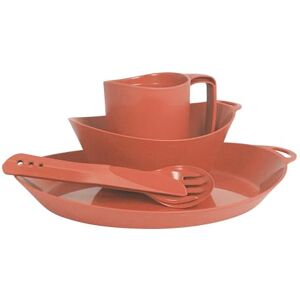 Lifeventure Ellipse Reusable 4-Piece Tableware Set: Knife/Fork/Spoon, Plate, Bowl, Mug for Camping, Travel & Outdoor Rust Orange Lifeventure Ellipse Reusable 4-Piece Tableware Set: Knife/Fork/Spoon, Plate, Bowl, Mug for Camping, Travel & Outdoor Rust Orange