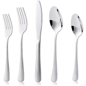 KitchenBoss Stainless Steel Cutlery Set for 4 - Classic Silver KitchenBoss Stainless Steel Cutlery Set for 4 - Classic Silver