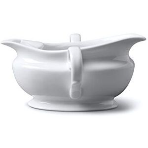 WM Bartleet & Sons 1750 Traditional Porcelain Gravy Boat Fat Separator with Two Handles, Wm Bartleet & Sons, White (300ml) WM Bartleet & Sons 1750 Traditional Porcelain Gravy Boat Fat Separator with Two Handles, Wm Bartleet & Sons, White (300ml)