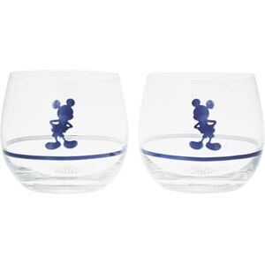 Disney Mono Tumblers (Set of 2), Blue, White Disney Mono Tumblers (Set of 2), Blue, White