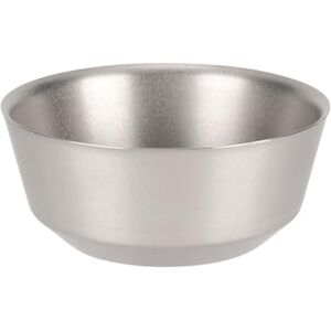 Snow Peak Double Wall Titanium Bowl 600ml, Grey, Ultralight Japanese Titanium Mug for Camping & Outdoors Snow Peak Double Wall Titanium Bowl 600ml, Grey, Ultralight Japanese Titanium Mug for Camping & Outdoors