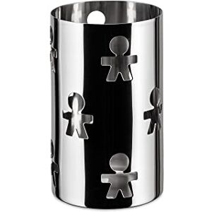 Alessi Girotondo AKK09 Design Breadstick holder with Open-work Decoration Stainless Steel, Mirror Polished,1/2", Silver Alessi Girotondo AKK09 Design Breadstick holder with Open-work Decoration Stainless Steel, Mirror Polished,1/2", Silver