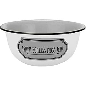 Gedalabels infinite by GEDA LABELS (INFKH) 17744 Müslischale Einen Scheiss muss ich Porcelain Bowl Gedalabels infinite by GEDA LABELS (INFKH) 17744 Müslischale Einen Scheiss muss ich Porcelain Bowl