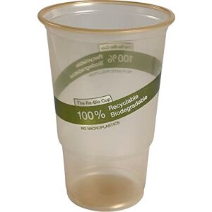 ABENA Gastro-Line Re-Bio Drinking Cup, 100% Biodegradable In Just One-Year Outdoors, Disposable Plastic Cups That Are Better For The Environment Than Alternatives Clear PP, 60cl (50 PK) ABENA Gastro-Line Re-Bio Drinking Cup, 100% Biodegradable In Just One-Year Outdoors, Disposable Plastic Cups That Are Better For The Environment Than Alternatives Clear PP, 60cl (50 PK)