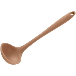 Wiltshire Silicone Ladle, Soup Serving Spoon, Heat-Resistant Utensil, Non-Stick Non-Scratch, Mocha, 28x8.3x7cm Wiltshire Silicone Ladle, Soup Serving Spoon, Heat-Resistant Utensil, Non-Stick Non-Scratch, Mocha, 28x8.3x7cm