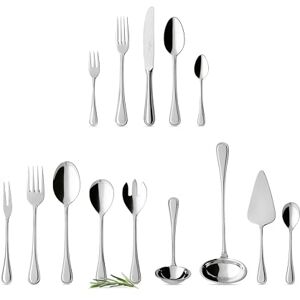 Villeroy & Boch Neufaden Merlemont Cutlery for up to 12 People, 70 Pieces, Stainless Steel Villeroy & Boch Neufaden Merlemont Cutlery for up to 12 People, 70 Pieces, Stainless Steel