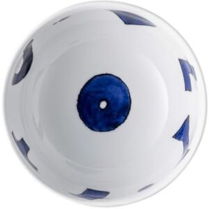 Alessi NF08/38 20 Salad Bowl, Porcelain, Blue Alessi NF08/38 20 Salad Bowl, Porcelain, Blue