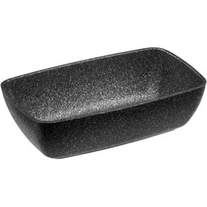 APS Frostfire 30508 Bowl GN 1/4 Inch Aluminium Non-Stick Coating 26.5 x 16.2 cm Height 7.5 cm 2 litres Black/Silver APS Frostfire 30508 Bowl GN 1/4 Inch Aluminium Non-Stick Coating 26.5 x 16.2 cm Height 7.5 cm 2 litres Black/Silver