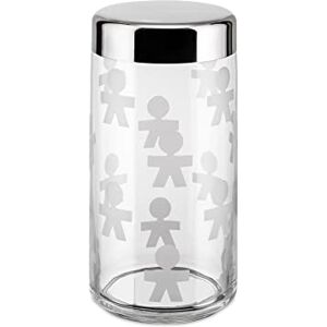 Alessi AKK38 Girotondo Kitchen Storage Jar with Hermetic Lid, 1.5 litre, White Alessi AKK38 Girotondo Kitchen Storage Jar with Hermetic Lid, 1.5 litre, White