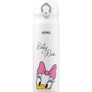 Thermos Disney Daisy Signature Direct Drink Flask (470ml) Reusable Insulated Stainless Steel Thermal Coffee Cup for Hot or Cold Drinks, Vacuum Sealed Water Flask, Leak-Proof Lid, 10hr Hot/24hr Cold Thermos Disney Daisy Signature Direct Drink Flask (470ml) Reusable Insulated Stainless Steel Thermal Coffee Cup for Hot or Cold Drinks, Vacuum Sealed Water Flask, Leak-Proof Lid, 10hr Hot/24hr Cold