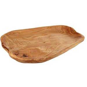 Premier Housewares Kora Serving Dish, Natural Cedar (32 x 22 cm) Premier Housewares Kora Serving Dish, Natural Cedar (32 x 22 cm)