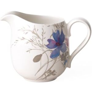Villeroy & Boch Mariefleur Gris Basic Milk Jug, 300 ml, Premium Porcelain, White/Multicoloured Villeroy & Boch Mariefleur Gris Basic Milk Jug, 300 ml, Premium Porcelain, White/Multicoloured