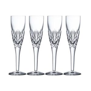 Royal Doulton Highgate Crystal Champagne Flutes - Champagne Flutes, Set of 4, Cut Glass Design, Clear Royal Doulton Highgate Crystal Champagne Flutes - Champagne Flutes, Set of 4, Cut Glass Design, Clear