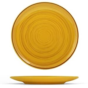 H&H 1536303 Stoneware Coupe Papaya Fruit Plate, 19 cm, Avocado H&H 1536303 Stoneware Coupe Papaya Fruit Plate, 19 cm, Avocado