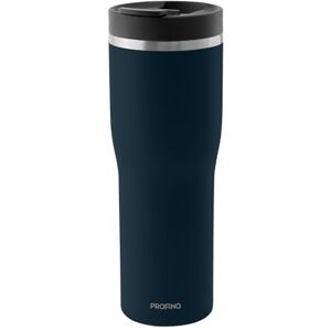 PROFINO Barista Thermo to Go Mug 0.5 L Blue Leak-Proof Thanks to Double Lock System BPA-Free Dishwasher Safe Stainless Steel Thermal Mug Coffee to Go Keeps Warm for 4 Hours and Cold for 8 Hours PROFINO Barista Thermo to Go Mug 0.5 L Blue Leak-Proof Thanks to Double Lock System BPA-Free Dishwasher Safe Stainless Steel Thermal Mug Coffee to Go Keeps Warm for 4 Hours and Cold for 8 Hours