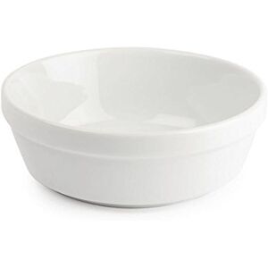 Olympia Whiteware Round Pie Bowls 137mm (Pack of 6) Oven, Microwave, Freezer and Dishwasher Safe DK809 Olympia Whiteware Round Pie Bowls 137mm (Pack of 6) Oven, Microwave, Freezer and Dishwasher Safe DK809