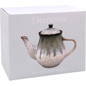 L & P Home & Gifts Lesser & Pavey Elements Reactive Glaze Teapot for Kitchen Kitchen Accessories for Home Without Tea Strainer Tea Pot Durable Tea Pots for Home & Office L & P Home & Gifts Lesser & Pavey Elements Reactive Glaze Teapot for Kitchen Kitchen Accessories for Home Without Tea Strainer Tea Pot Durable Tea Pots for Home & Office