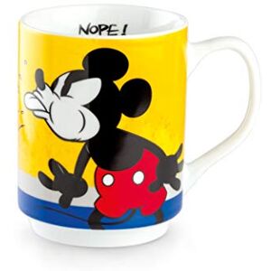 B.active Mickey Stackable Cup - 350ml - Yellow B.active Mickey Stackable Cup - 350ml - Yellow