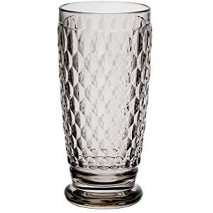 Villeroy & Boch Boston Coloured Long Drink Glass Smoke, 400 ml, Crystal Glass, Grey Villeroy & Boch Boston Coloured Long Drink Glass Smoke, 400 ml, Crystal Glass, Grey
