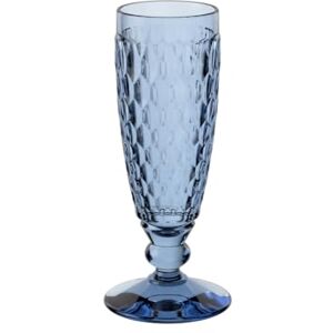 Villeroy & Boch Boston Coloured 163 mm Champagne Flute, Blue Villeroy & Boch Boston Coloured 163 mm Champagne Flute, Blue